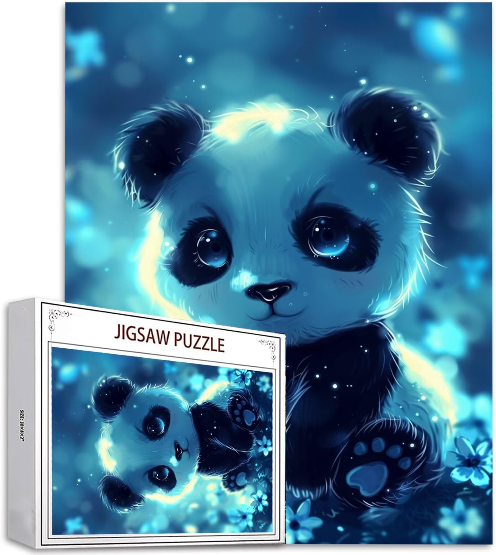 Puzzle 2000 Pezzi, 3 4 5 Anni Puzzle Animale 6 7 8 Anni Giochi Educativi Sostenibili Con Motivi Per Adulti Da Gioco in Legno Di Alta Qualità Jigsaw Panda per Gioco Familiare, 2026 Regalo Natale H-707