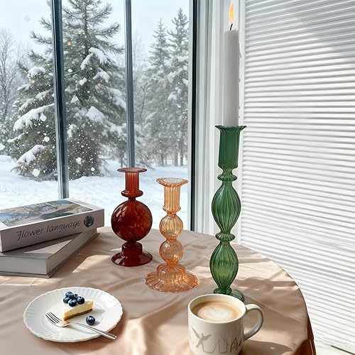 Miniatura 5 de Candelabros de cristal para decoración del hogar, eventos, boda, recepción, fiesta de cumpleaños, centros de mesa, 3 uds