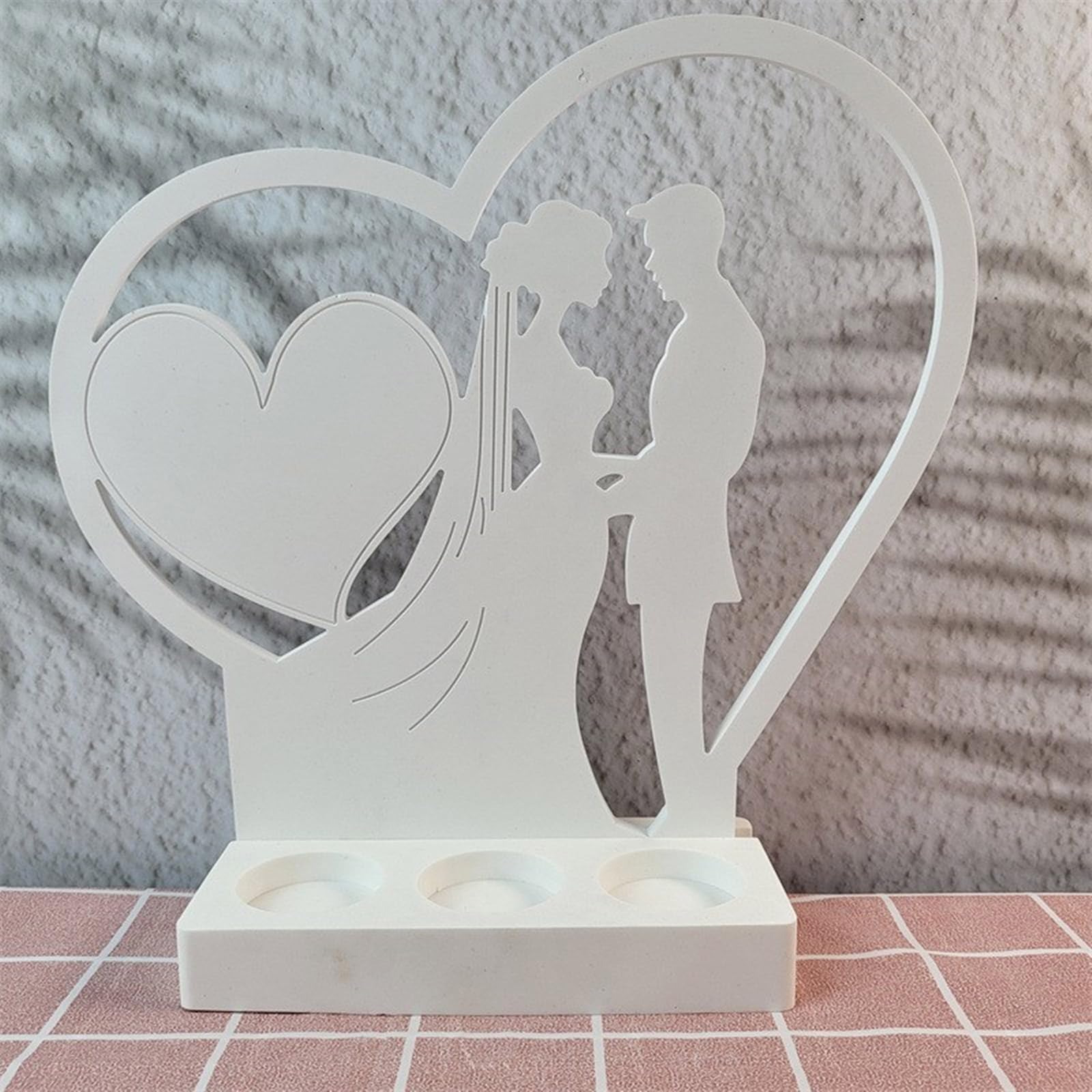Stampo in resina grande da 3 pezzi con 2 pinzette, stampi in silicone