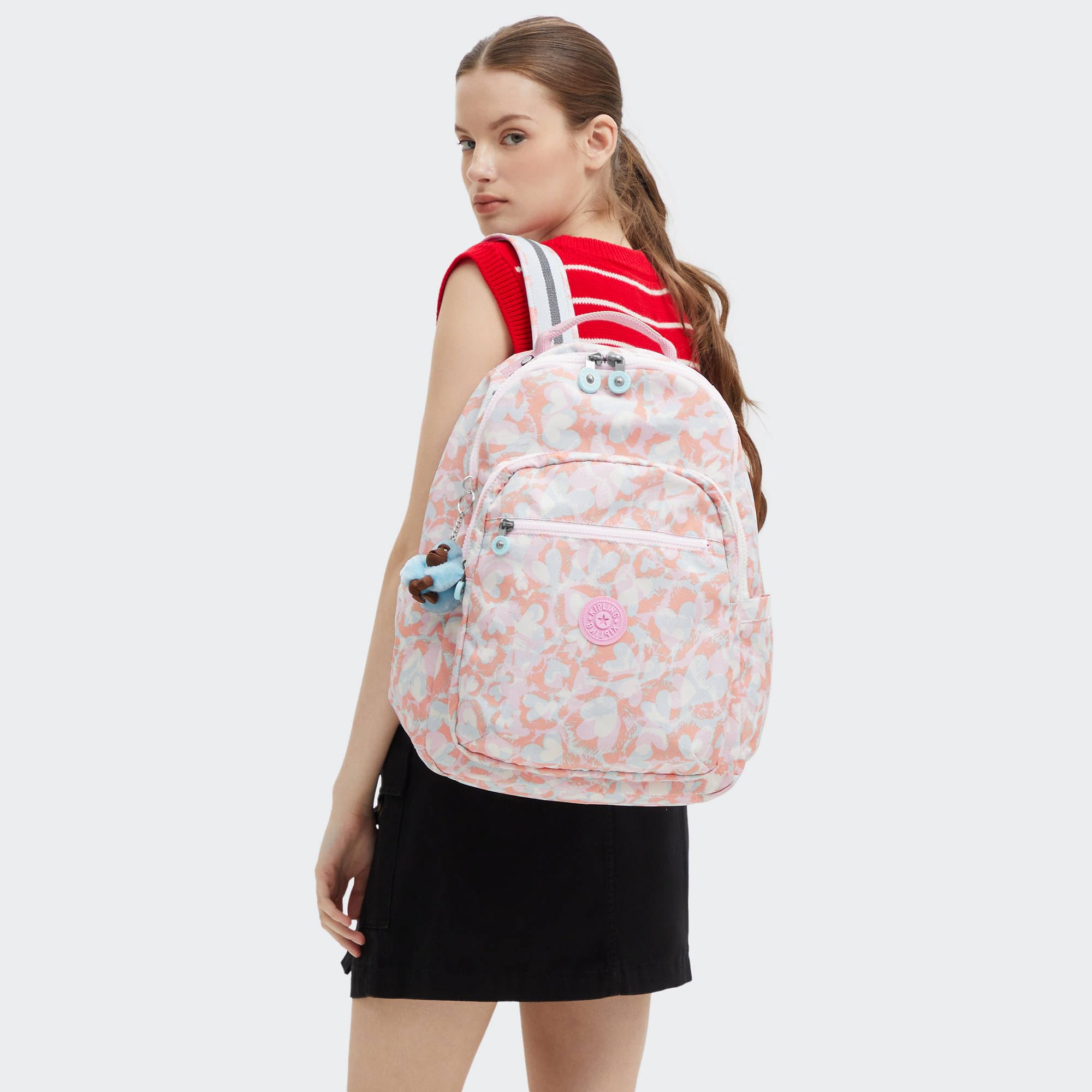 Kipling Seoul - Mochila para Laptop de 15 Pulgadas, Duradera, espaciosa con Correas Acolchadas para los Hombros, Funda Protectora integrada