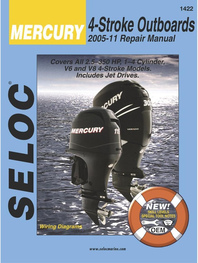 Yamaha, Mercury, Mariner Outboard, 2005-2011 Repair and Tune-Up Manual