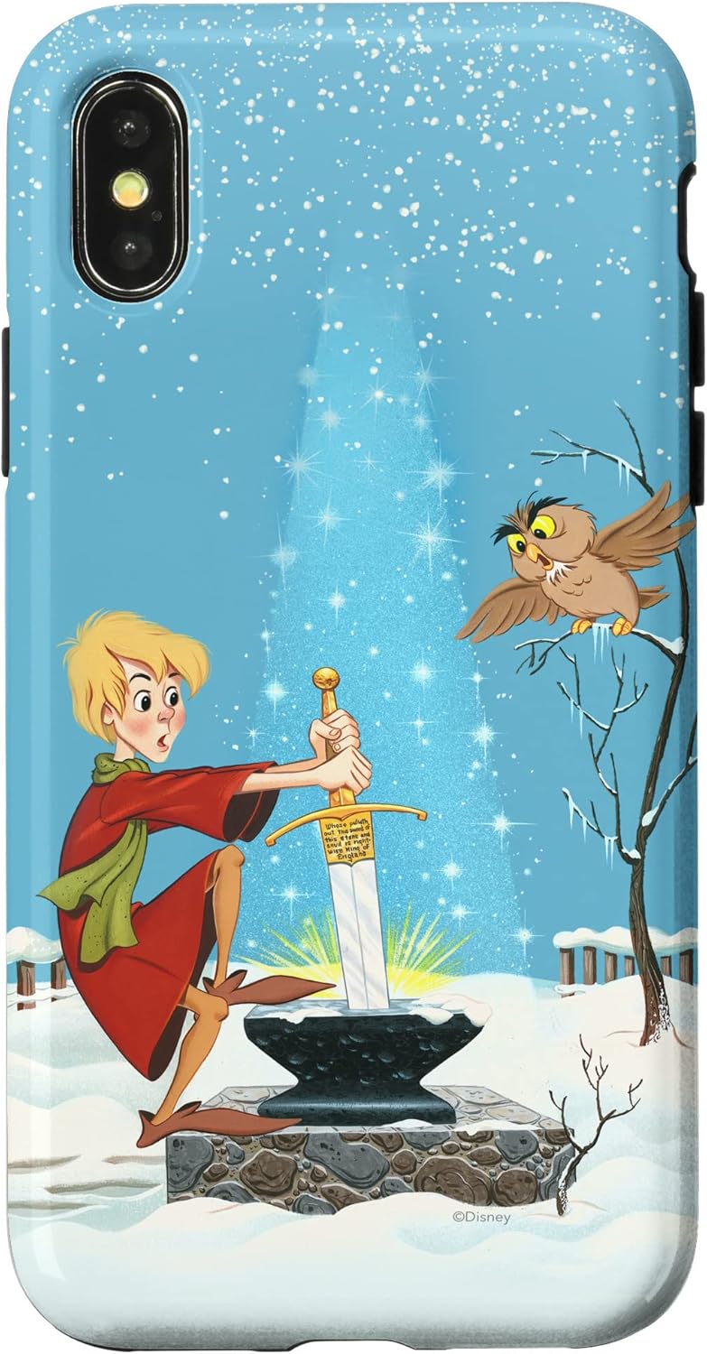 Disney The Sword in the Stone Arthur Archimedes Light Blue Case for iPhone 13 Pro