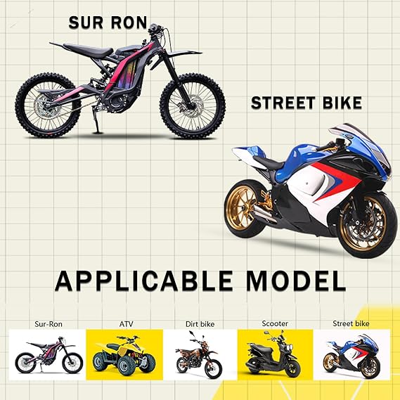 Motorbike Bag Tail Bag for surron Eride Pro SS 3.0 L3e Talaria 3X Quad