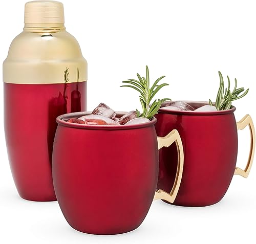 Miniatura 8 de Strine coctelera de cobre martillado, 25oz