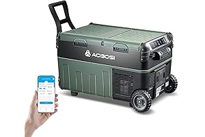 AAOBOSI Car Refrigerator 32 Quart Dual Zone