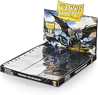 Vista 1 de Arcane Tinman AT-10301 Portfolio: Dragon Shield - Coleccionistas de 18 bolsillos, color negro (50)