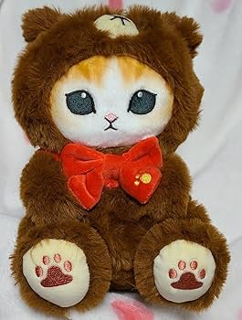 mofusand ぬいぐるみ 中華圏限定 着ぐるみ テディベアにゃん 3点セット mofusand ぬいぐるみ 中華圏限定 着ぐるみ テディベアにゃん 3点
