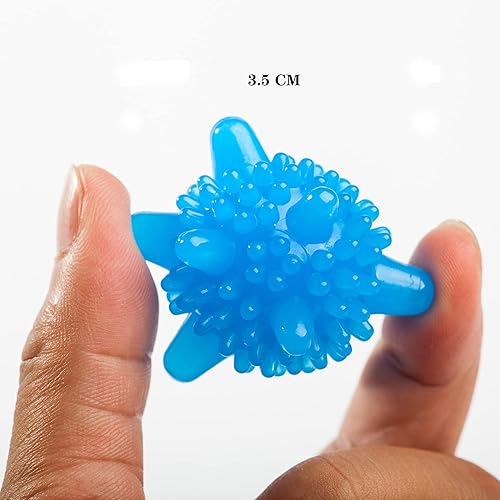 Miniatura 1 de Removedor de pelo de mascotas para lavandería, 9 unidades no tóxicas para eliminar pelusas, bolas de lavado reutilizables, secador de pelo de