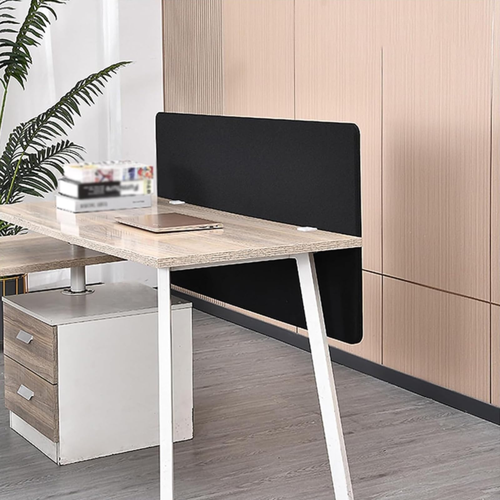 HJYCLFAZU Soundproof Desk Privacy Partition Freestanding Easy Installation for Classrooms & LibrariesIdeal Acoustic Divider Enhanced Focus and Productivity