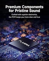 Vista 139 de FLAMMA Pedal de compresor FC21 Pedal de efectos de guitarra eléctrica Efecto de compresión óptica clásica True Bypass