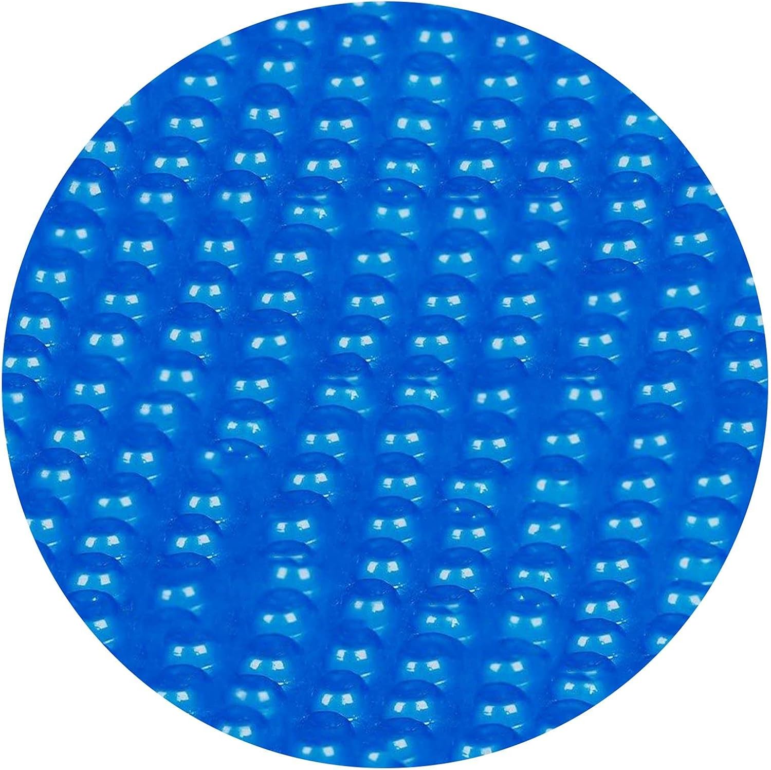 qmj Protector De Cubierta De Piscina Cubierta De Piscina Burbujas Cubierta De Piscina Solar para Piscina Inflable, Piscinas De Estructura Redonda,Blue-450cm / 15 ft