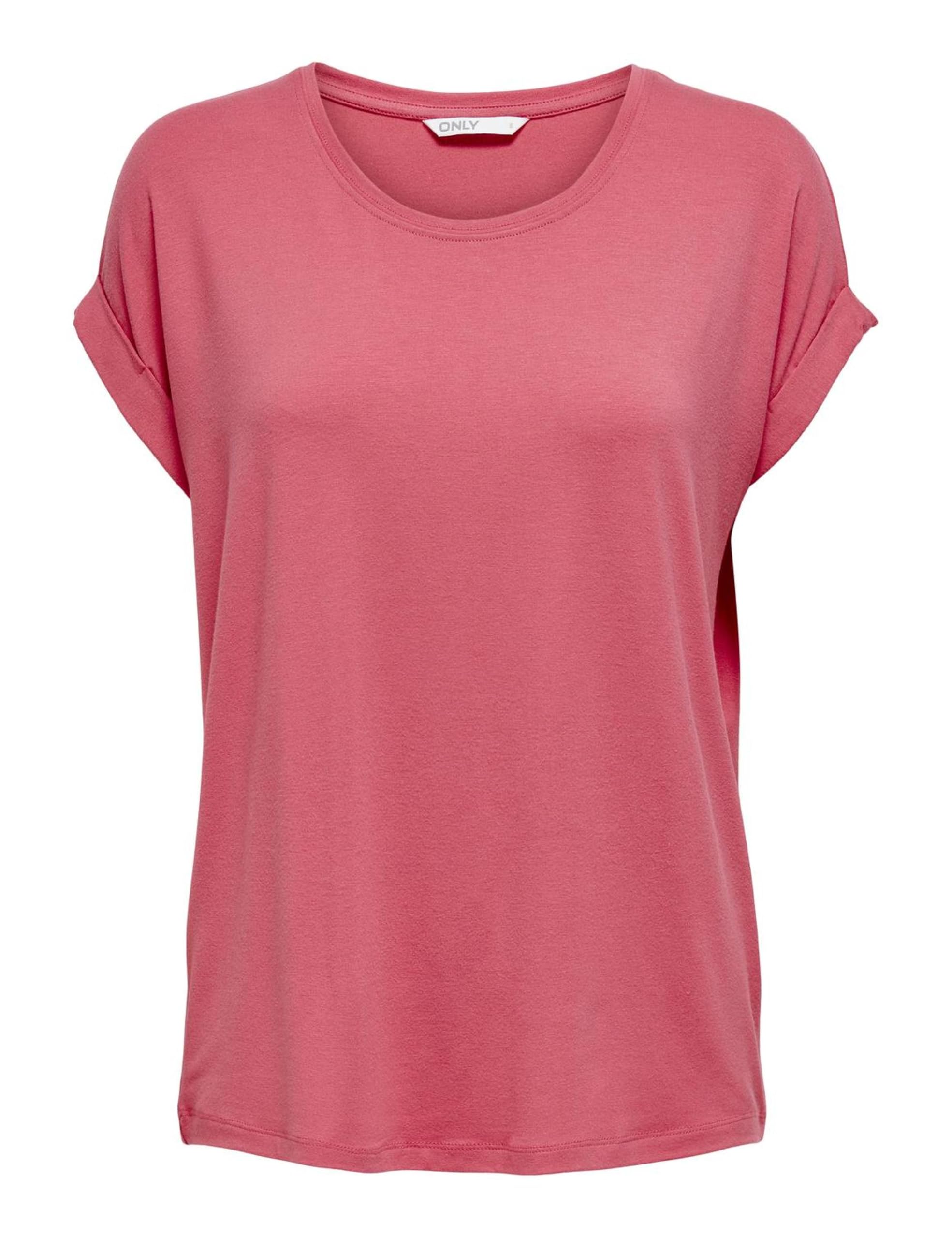 Only Women's Rose T-Shirt Moster Manches Courtes Col Rond