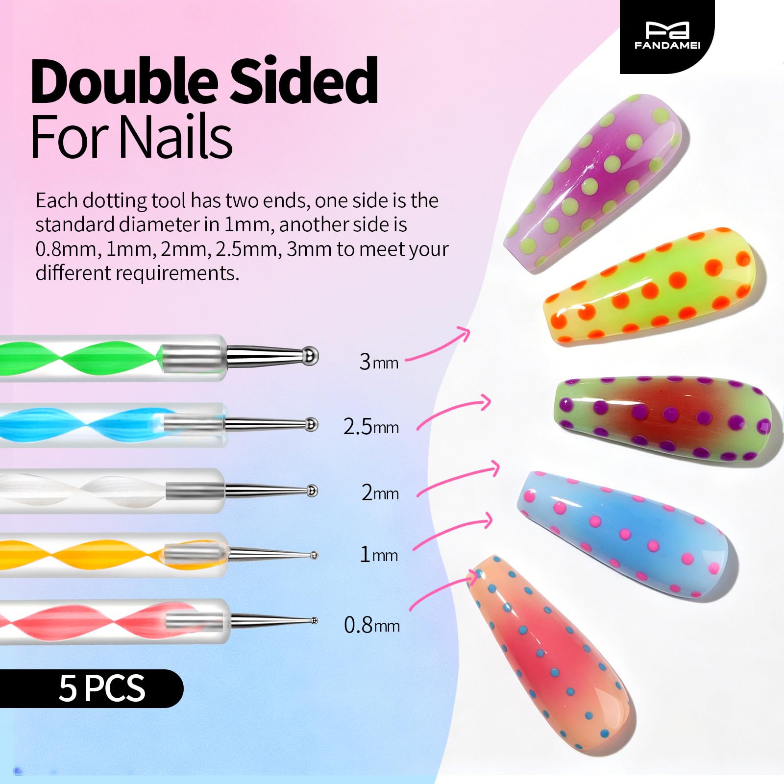 Nail Art Pens & Tools - Fandamei -6