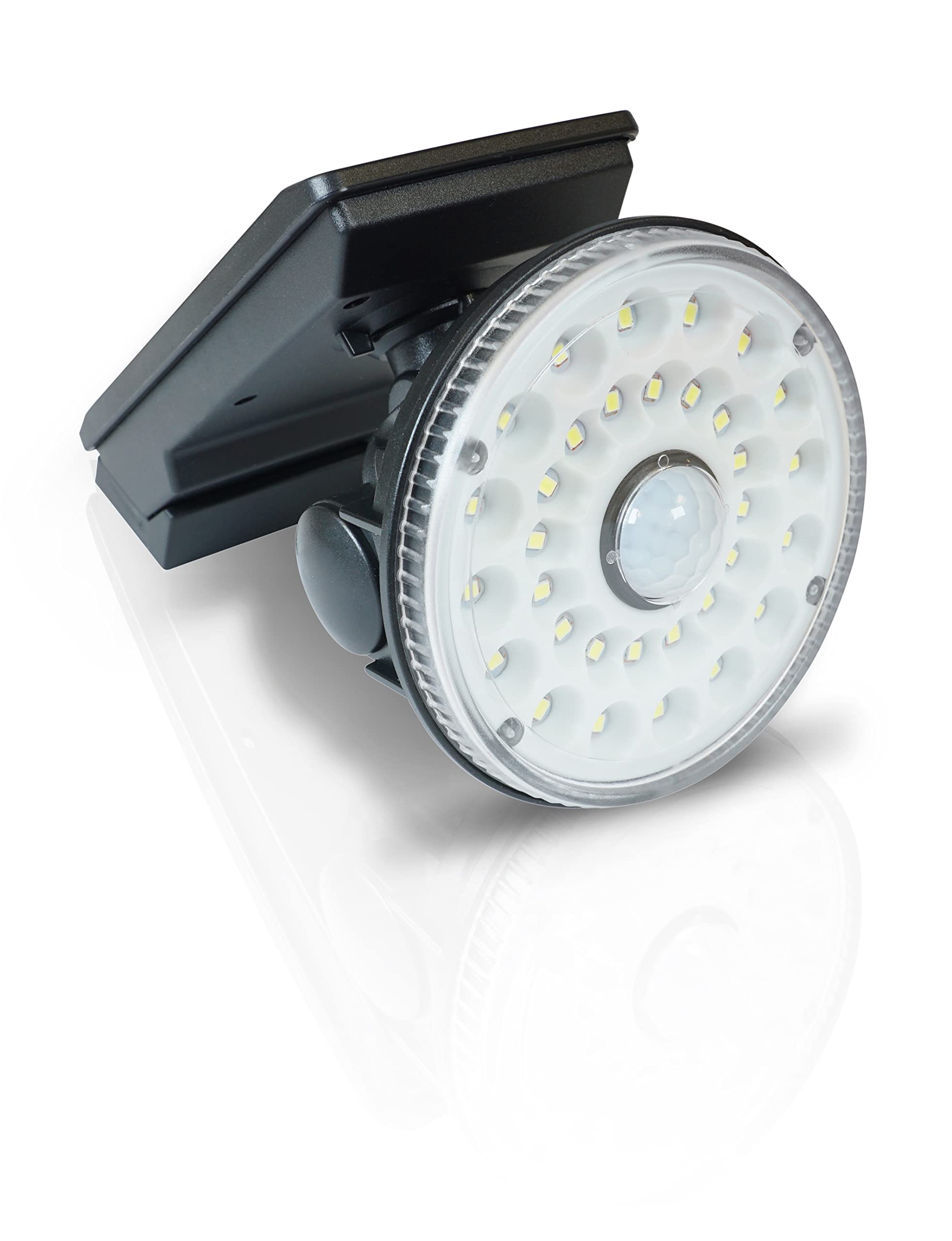 St Helens LED Solar Security Wall Lamp - Black - Motion Sensor - 1000 Lumen