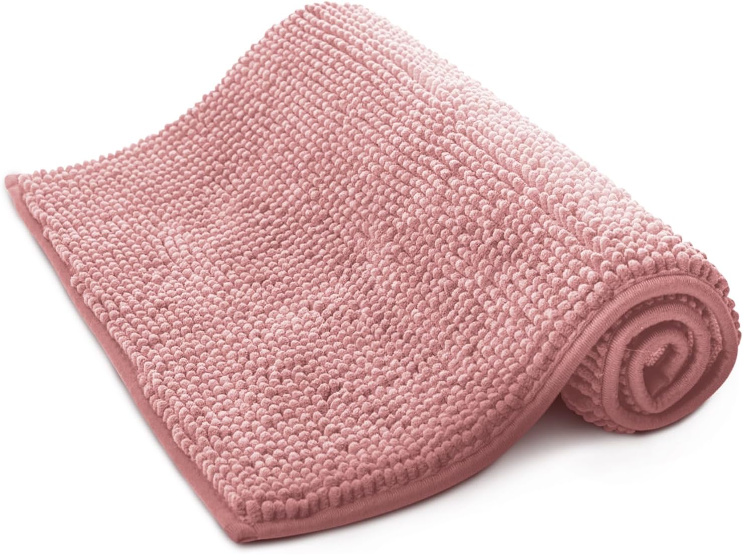 KEPLIN Non-Slip Microfibre Bath & Toilet Mat - Soft, Plush ...