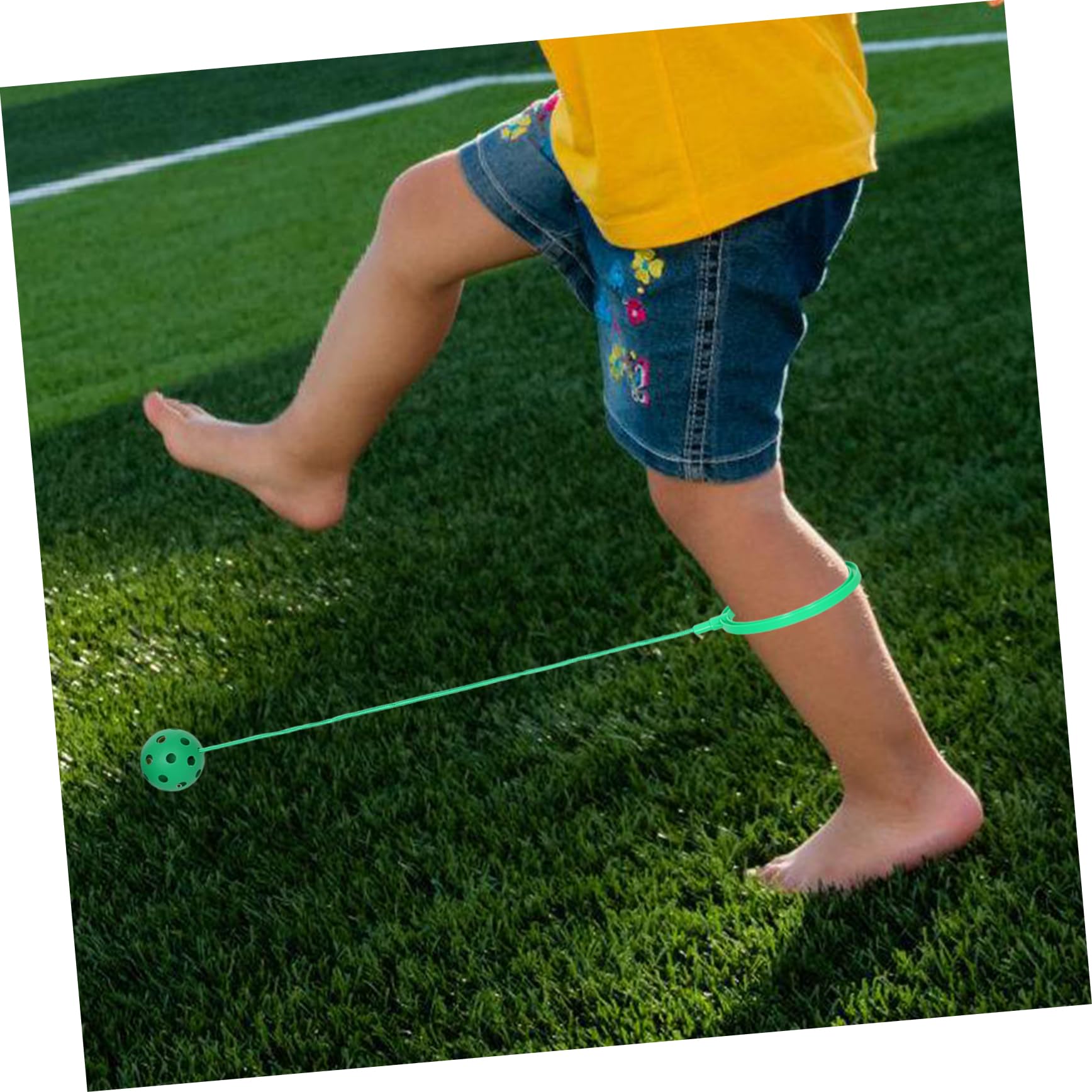 INOOMP 6pièces Jump Balle Jouet De Saut pour Garçon Fille Lot de Activité De Plein Air Intérieur Et Coordination