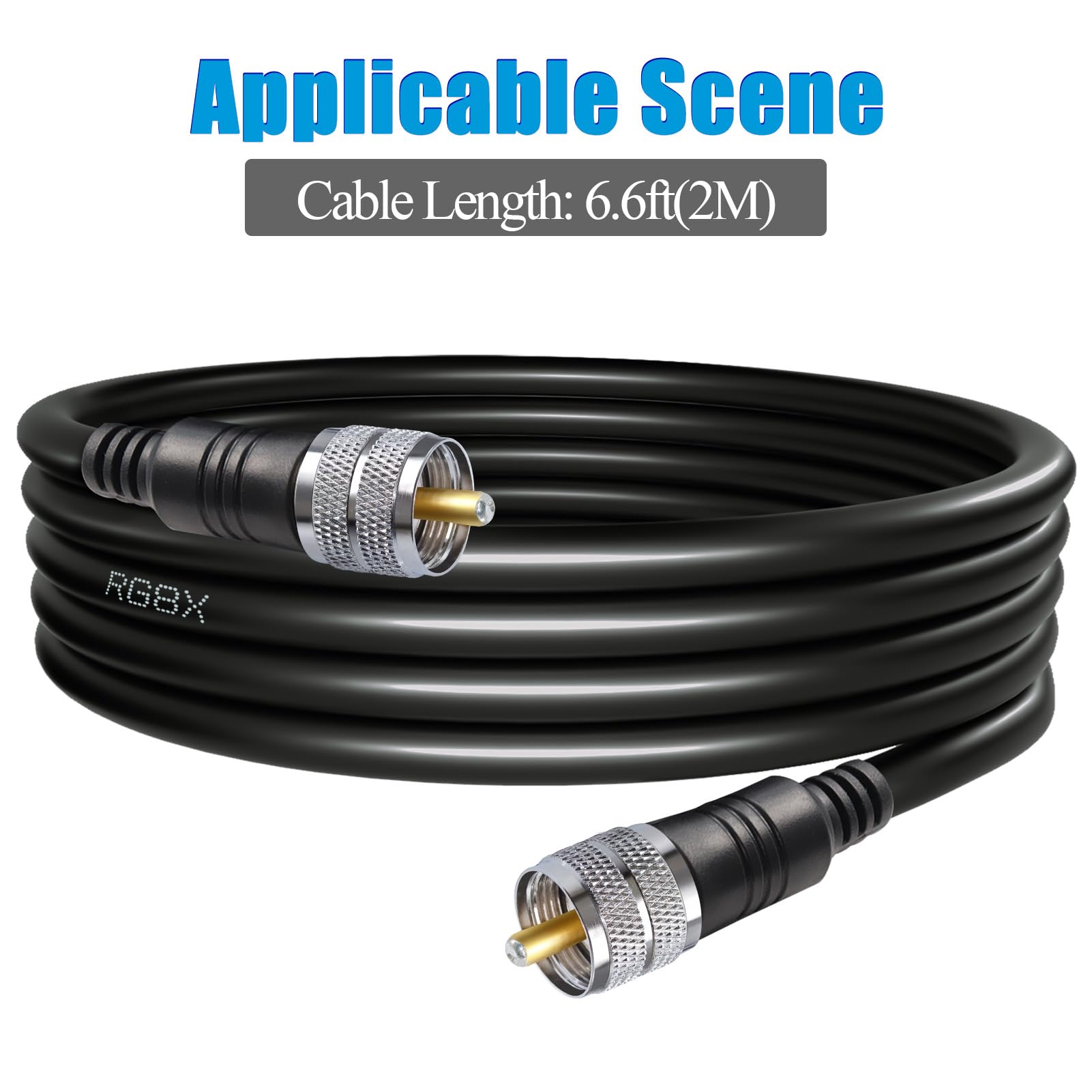 10 Connettori UHF PCS PL-259 Maschio A Saldare Per Cavo Coassiale