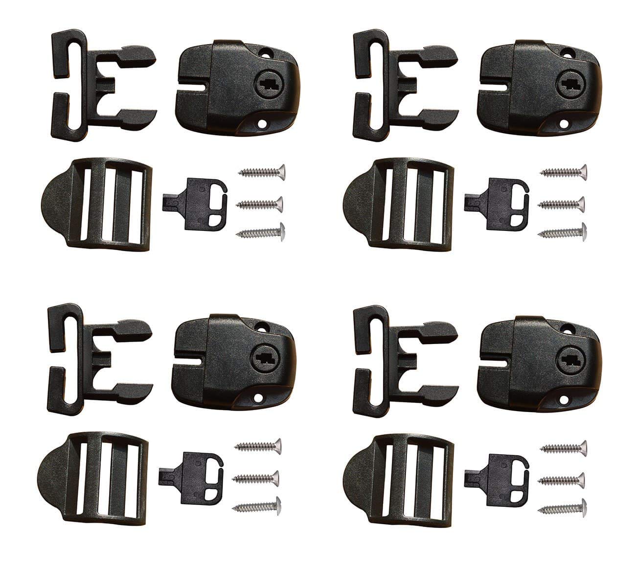 WINGKIND Spa Hot Tub Cover Latch Broken Latch Repair Kit - Pack of 4