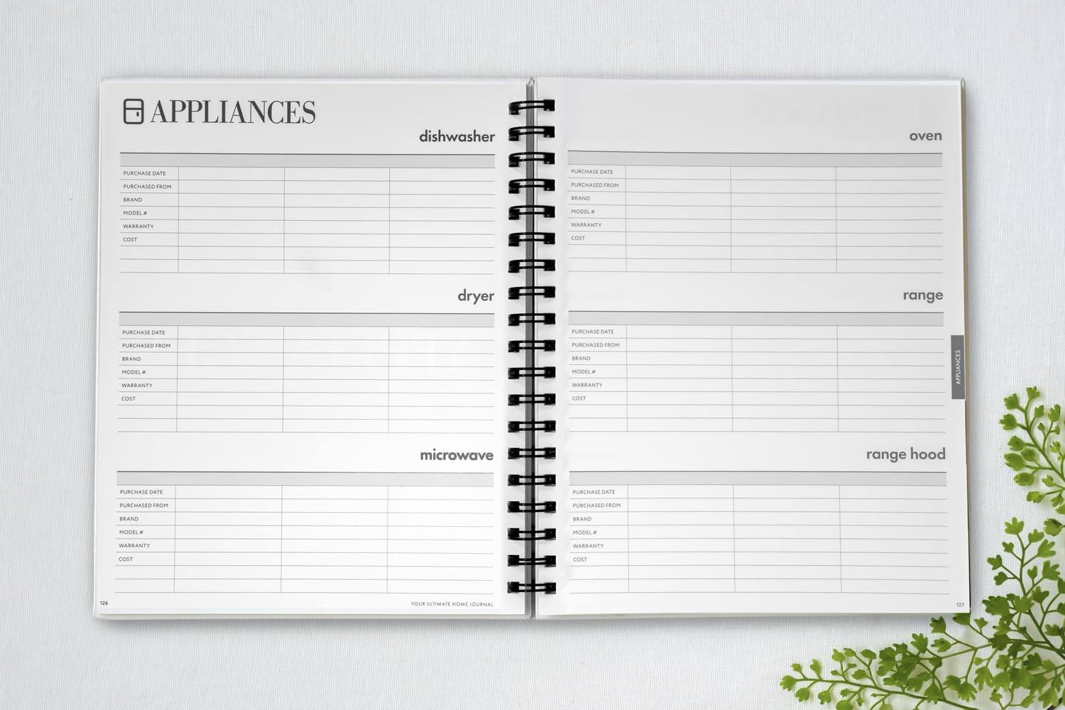 Your Ultimate Home Journal: All-in-One Solution to Track and Organize Every Home Detail      Hardcover-spiral – February 19, 2025
