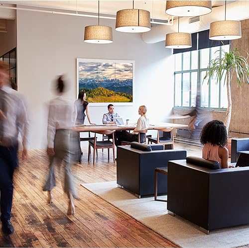 Miniatura 6 de JBER Art Acoustic Panels Decorative, 6 Pack Acoustic Panels Art for Wall Decoration with Self Adhesive, Suitable for Recording Studio, Home