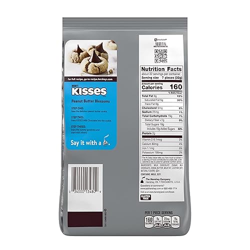Miniatura 2 de HERSHEYS KISSES - Caramelos de chocolate con leche Halloween paquete de fiesta a granel de 358 onzas