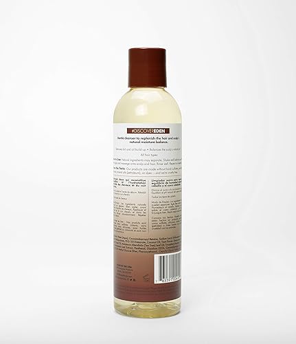 Miniatura 2 de EDEN BodyWorks JojOba Monoi Champú hidratante | 8 onzas | Limpia, nutre y protege suavemente el cabello y el cuero cabelludo. El embalaje puede