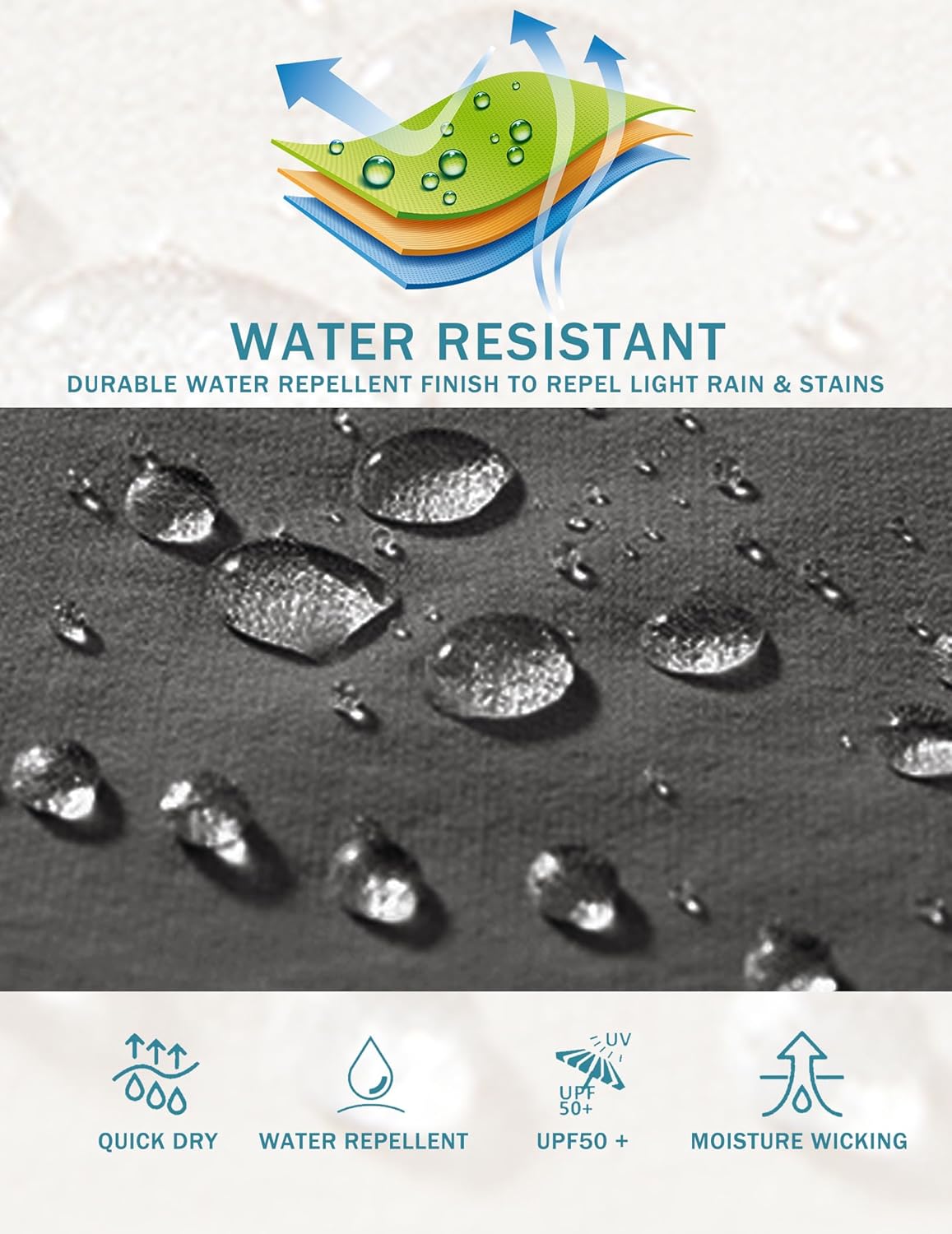 PINSPARK Hiking Pants Women Waterproof Quick Dry Cargo Lightweight UPF 50+ Outdoor Joggers with Zip pockets