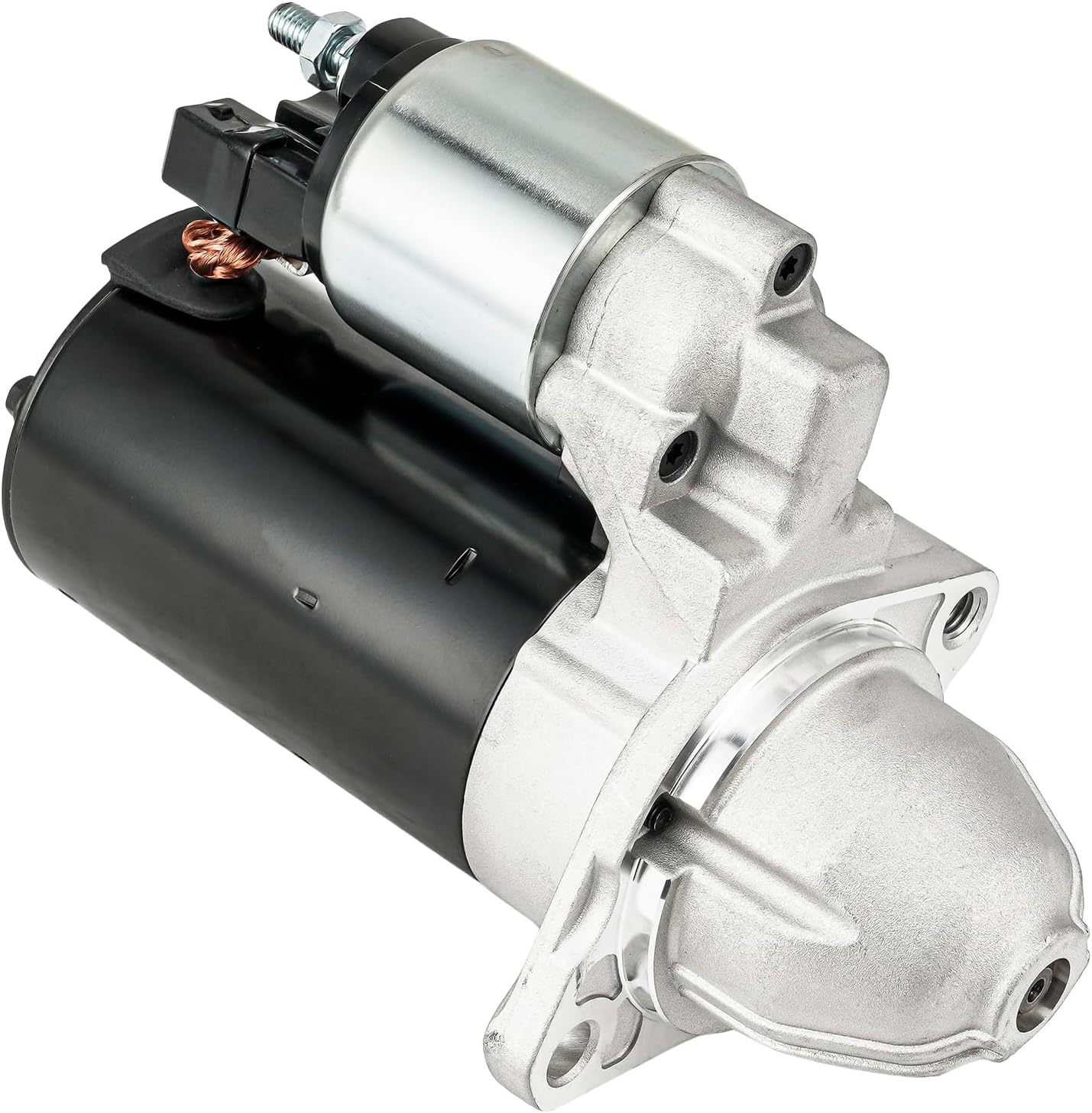 PHILTOP New Starter Motor Replacement for BMW for X3, 328i, 320i, X1, 528i, 320i xDrive, 428i, 328i xDrive, X4, 228i, Z4(Bosch Permanent Magnet Gear Reduction; 1.7kw; 11-Tooth) 19308N 12V CW
