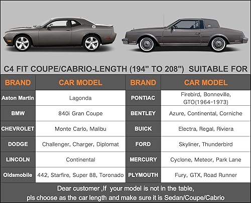 Vista 85 de Kayme - Cubierta impermeable resistente de 6 capas para camioneta, apta para todo clima, protección para exteriores contra lluvia y rayos UV, ajuste