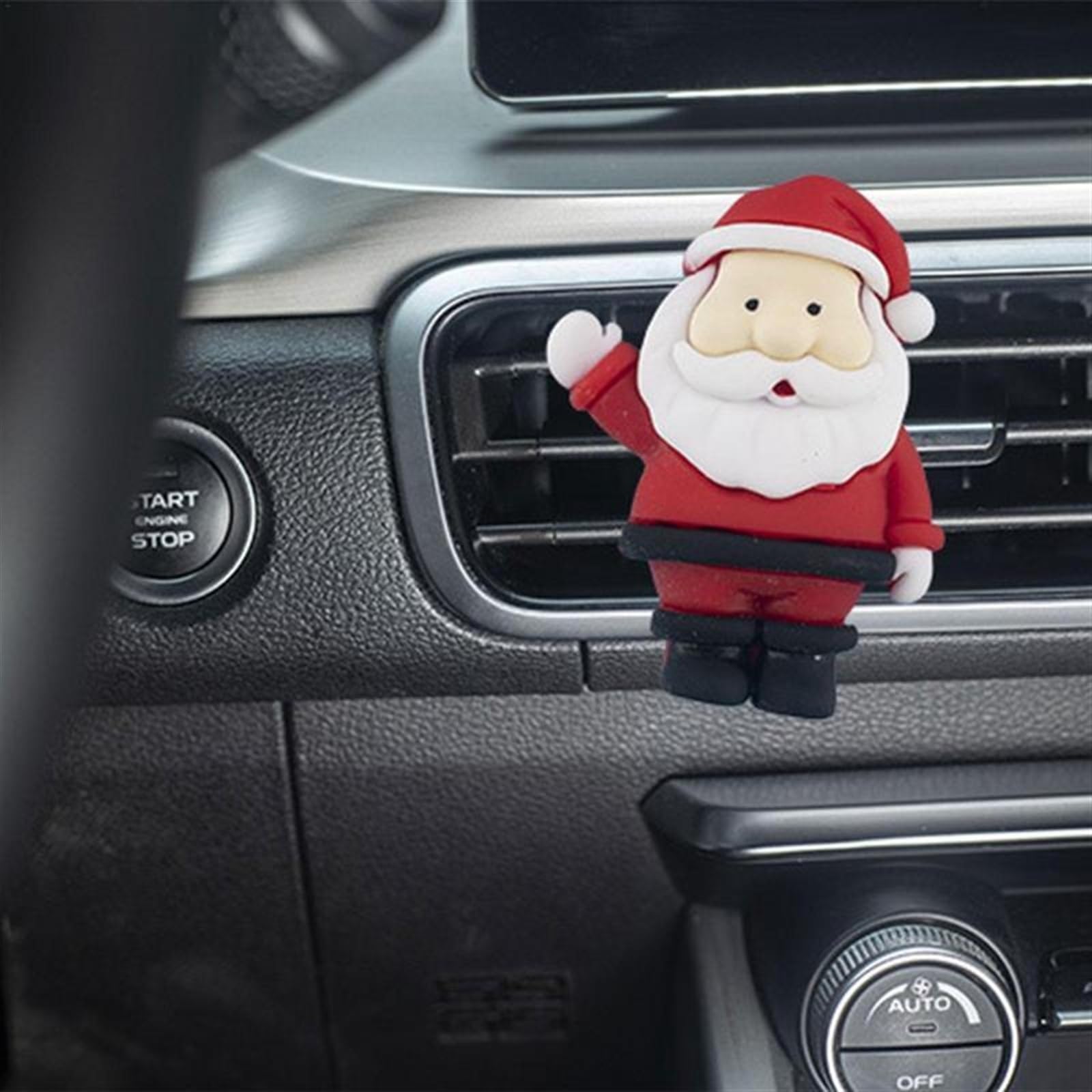 Babbo Natale Cervo Pupazzo di neve Forma di calza Deodorante per auto di Natale Buon Natale Deodorante per ambienti Clip di sfiato Accessori per auto acquista in modo economico - spedizione gratuita