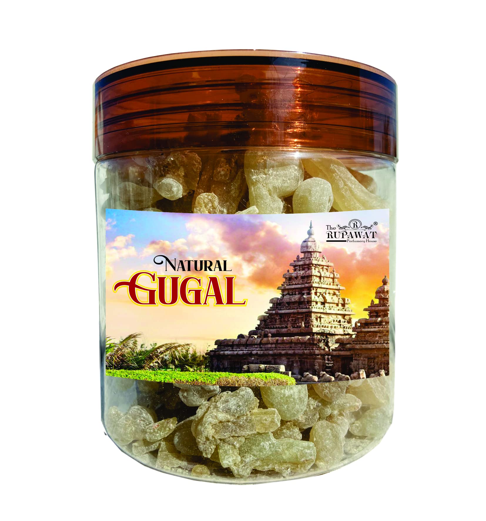 The Rupawat Perfumery House Natural Guggal Dhoop Resin (300g) – Premium Commiphora Guggal for Hawan, Dhuni & Spiritual Cleansing