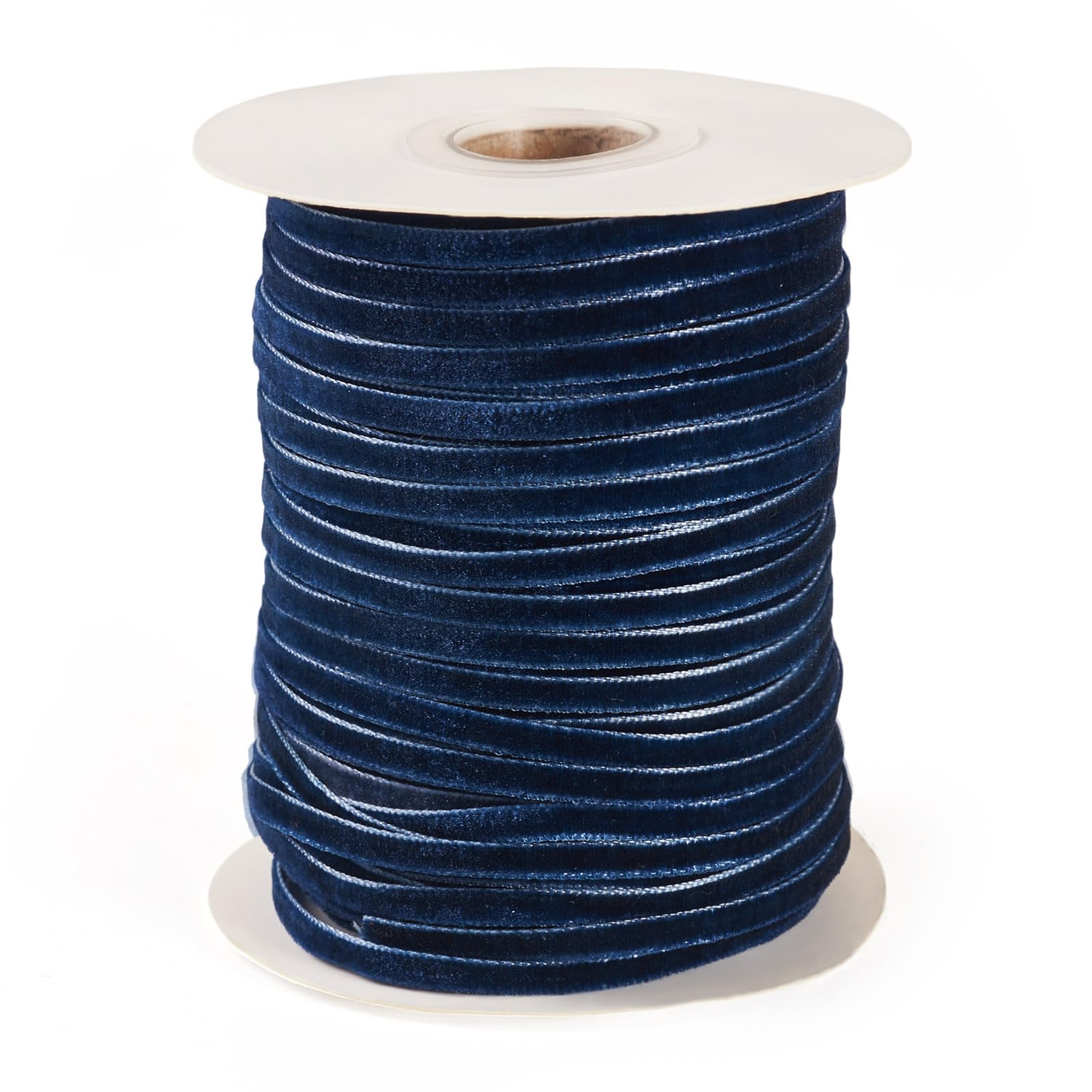 Ruban de velours bleu marine 45,2 m Pandahall pour réussir toutes vos décorations d'intérieur