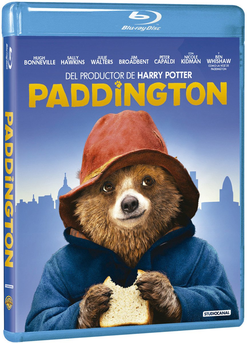 Paddington Blu-Ray para tardes de cine familiar y risas en casa
