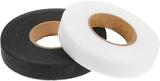 DECHOUS 両面芯地裾上げテープ 2ロール アイロン接着式 接着性持続 衣類裾補修用 洗濯対応 裁縫アクセサリー