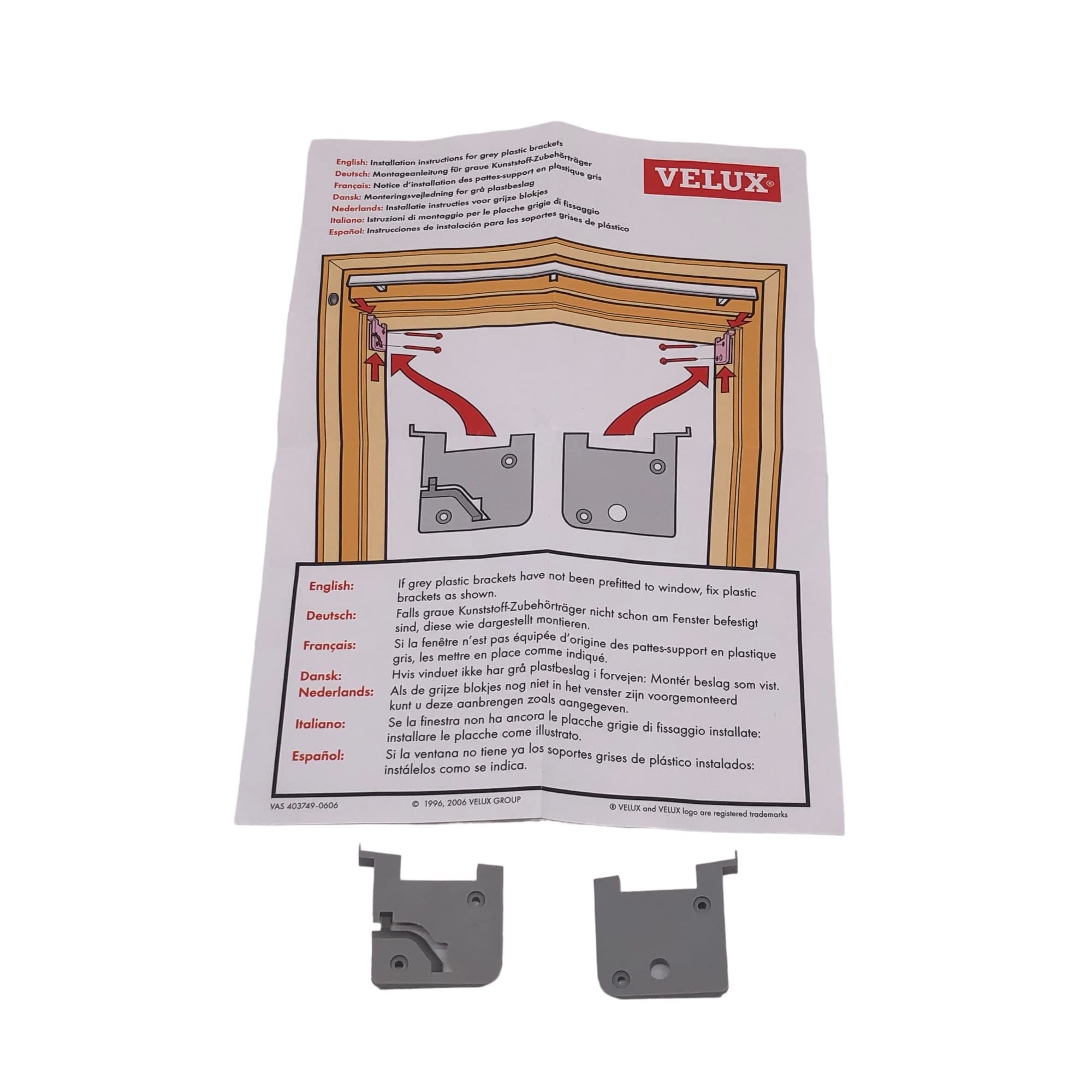 Tappi Terminali Per Binari Tende Velux - Ricambio Originale - Foto 13