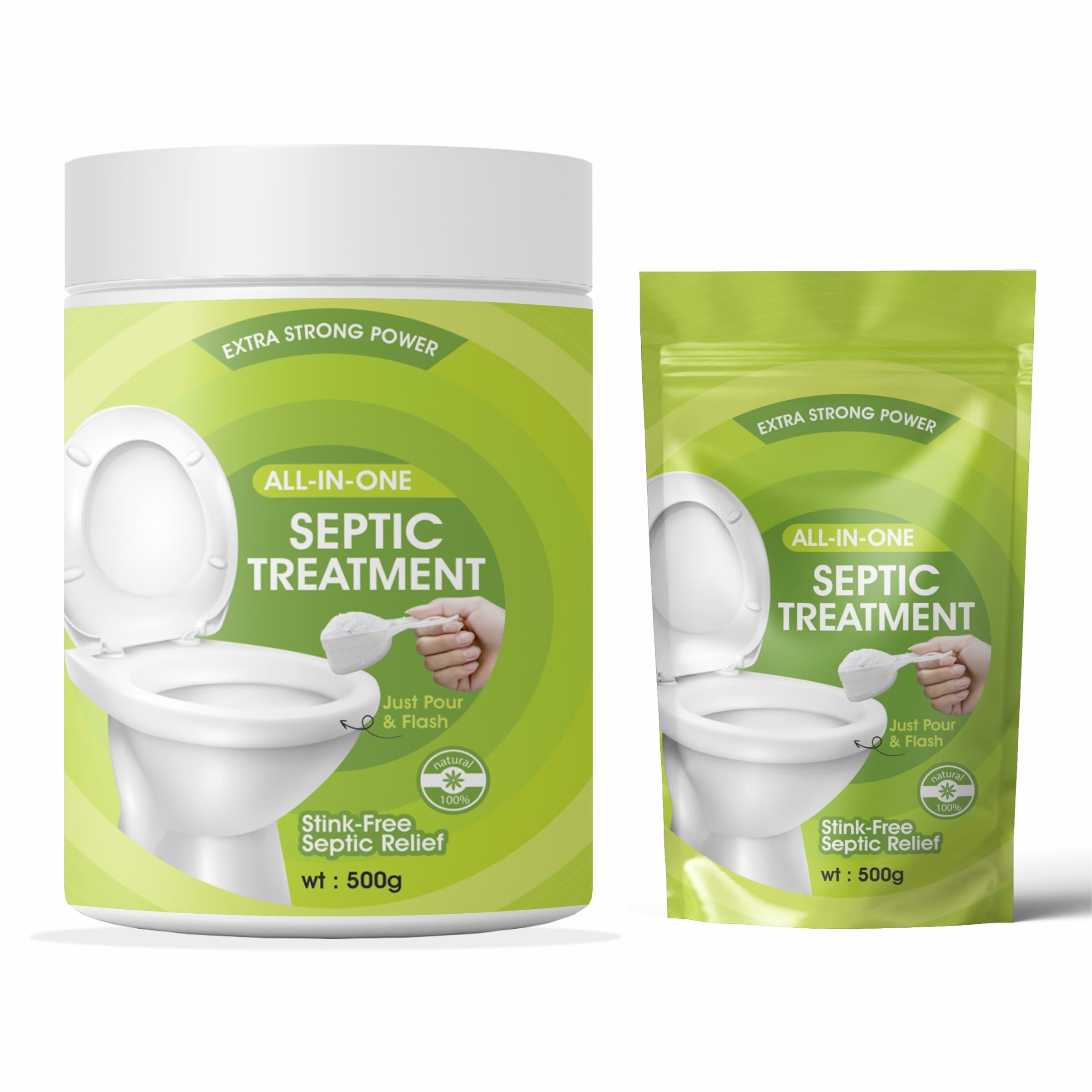 QENIOS Septic Tank Clener Bacteria Powder Toilet Cleaner Removes Odour, Reduces Sludge, Easy to Flush, Eco-friendly, Advanced Bio Culture Enzymes, Safe for Pipes, Tanks (500gram pack) (White) (B0D77J4R7L) Amazon Price History, Amazon Price Tracker