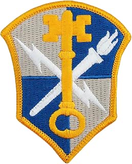 Intelligence and Security Command (INSCOM) Color Patch with Hook Fastener (Military Issued)-Veteran Owned Business
