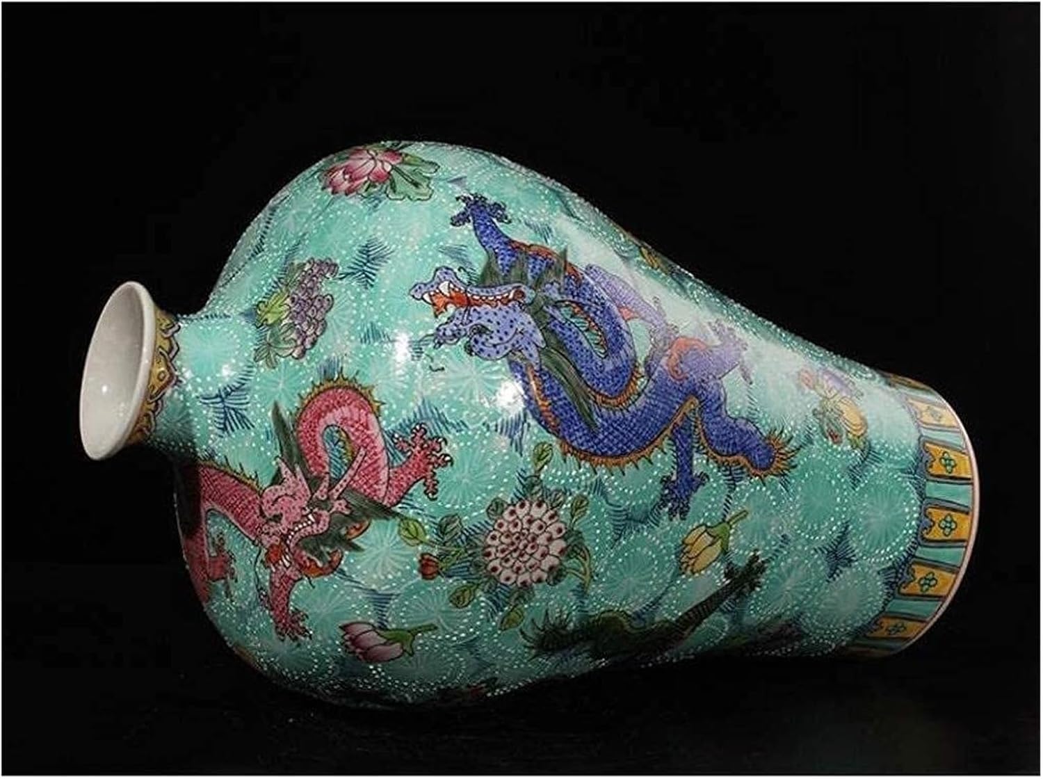 Dekoracja wnętrz wazon klasyczne dekoracje do domu elegancki europejski styl piękna dekoracja ceramiczny wysoki ulubiony wazon na kwiaty