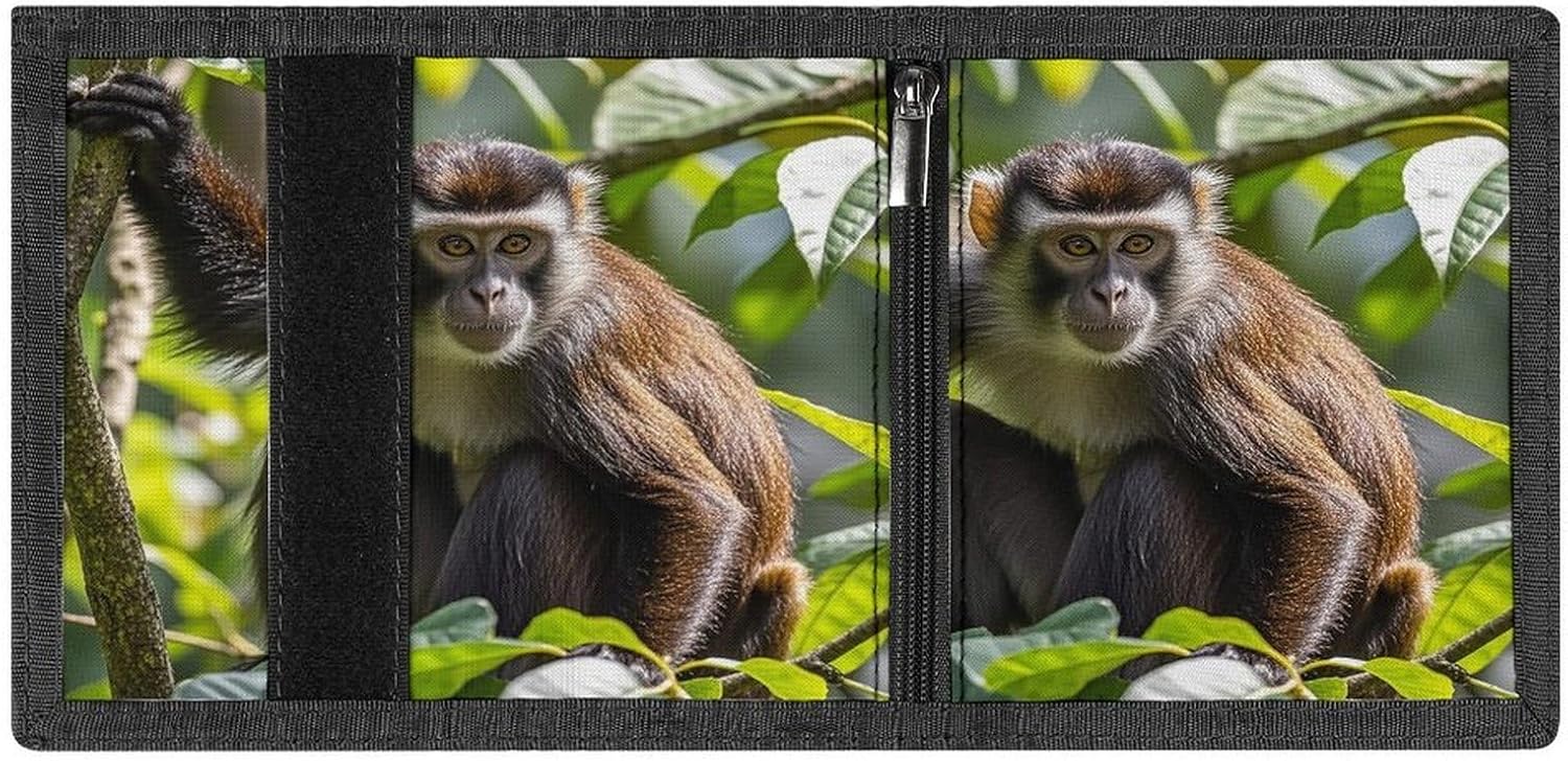 Stylish Trifold Wallet Slim Minimalist Front Pocket Cards Purse image 4