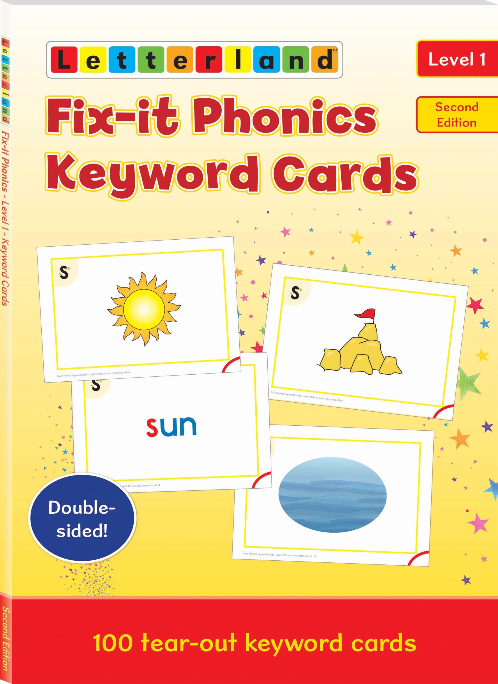 Fix-it Phonics Level 1 Keyword Cards pour maîtriser la phonétique anglaise initiale
