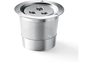 Reusable Ninja Coffee Pods, Stainless Steel Refillable K-Cups for Ninja Dual Brew Pro Machine