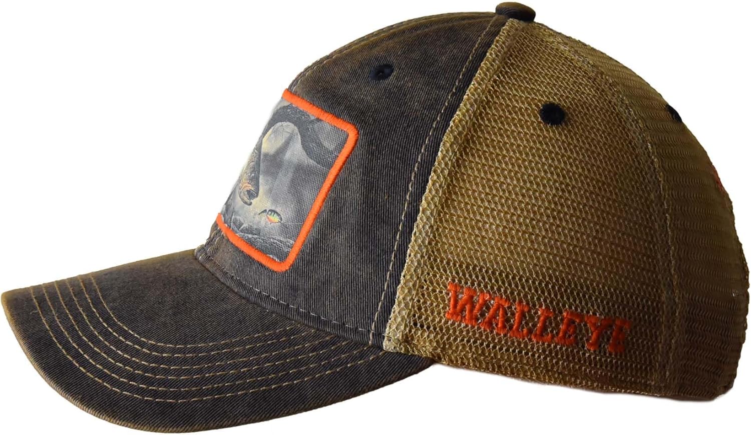 Walleye Trucker Hat - Legacy Old Favorite Trucker - Image 4