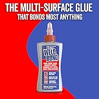 Vista 7 de Weldbond Pegamento multiusos, se adhiere a la mayoría de cualquier cosa. Pegamento no tóxico, pegamento para madera o con manualidades de vidrio