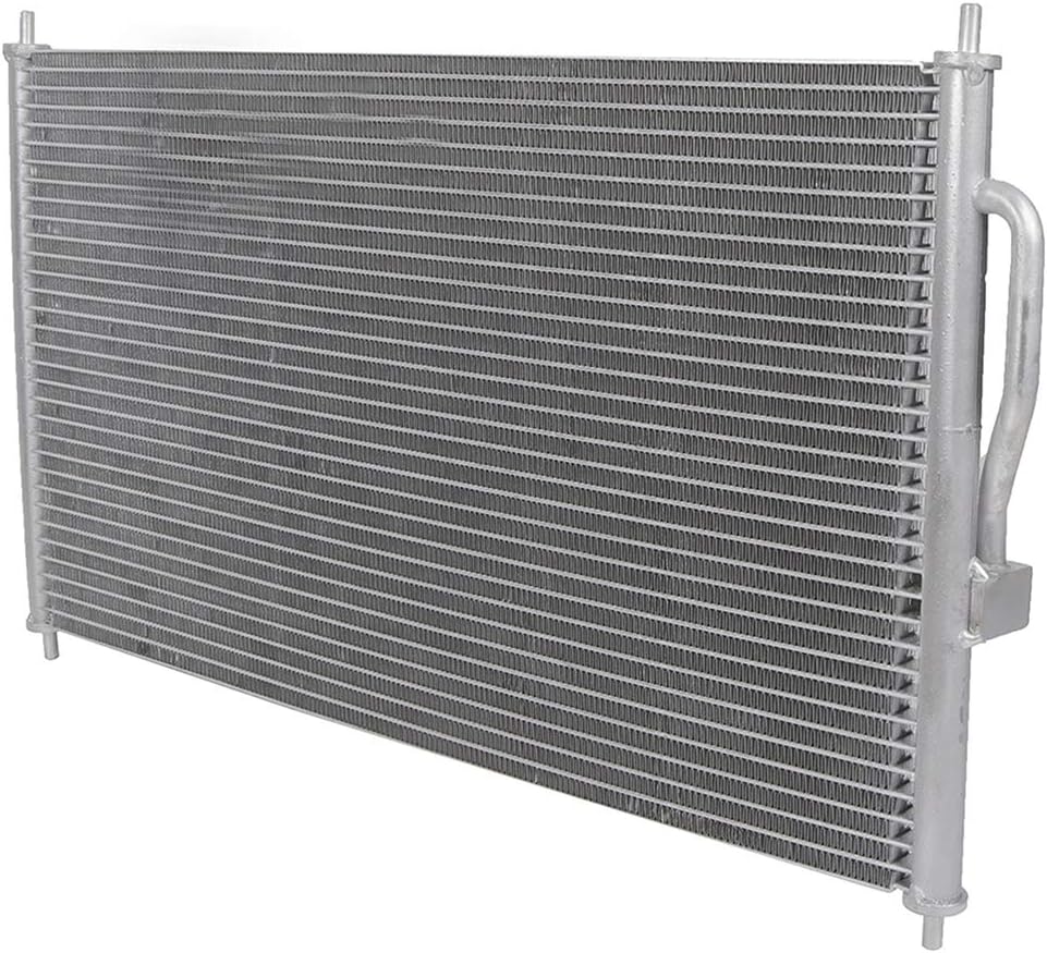 OCPTY Air Conditioning Condenser fits for 2006 for Infiniti G35 A/C Aluminum Condenser