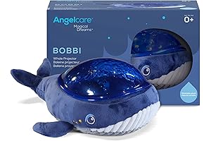 Bobbi The Whale Ceiling Night Light Projector for Babies and Kids