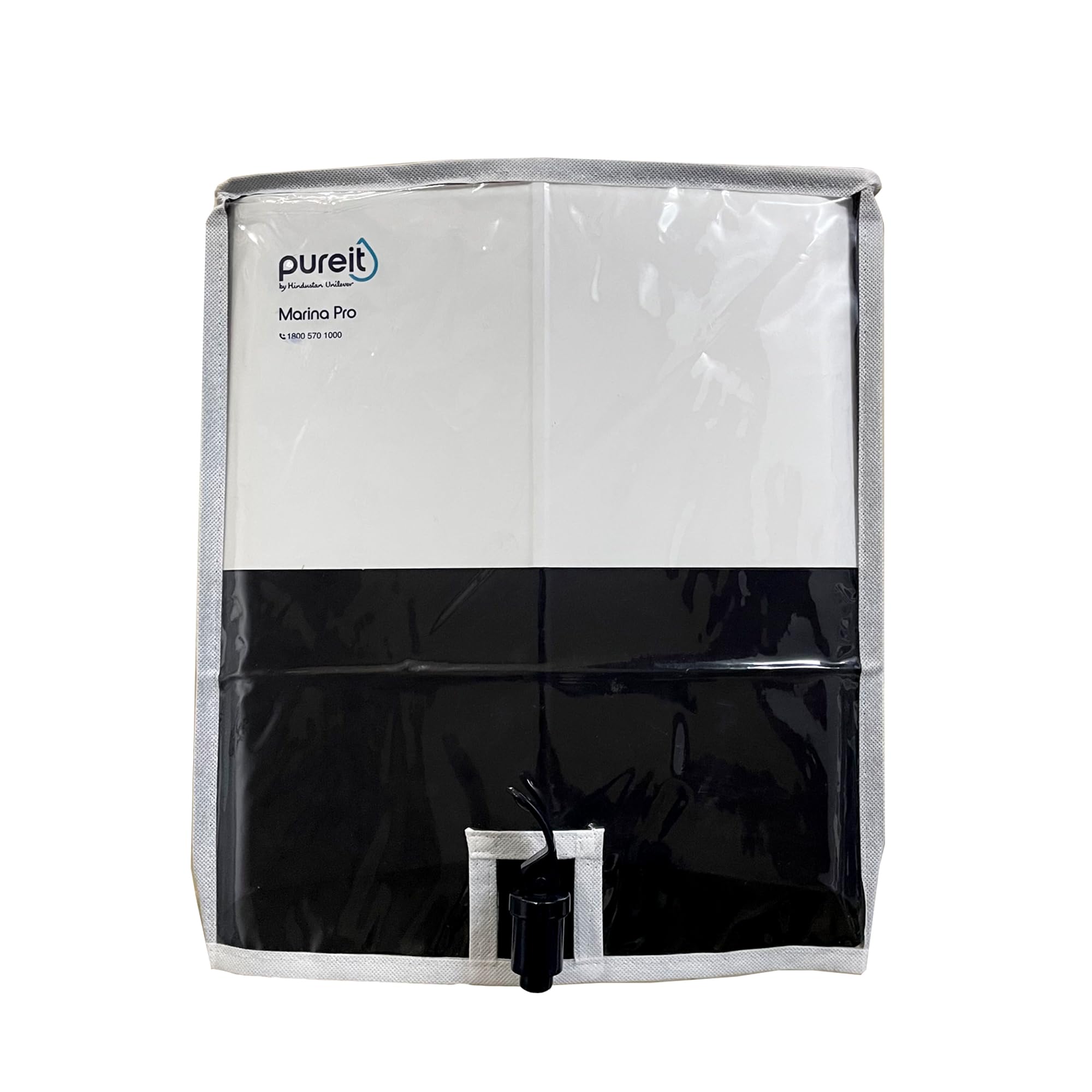 Akuabeat Body Protective Cover Compatible with HUL Pureit Marina Prime/Pro/Plus RO+UV/MF Dust proof, Transparent, Scratch Resistant, Needle Crafted Model water Purifier.-image-40