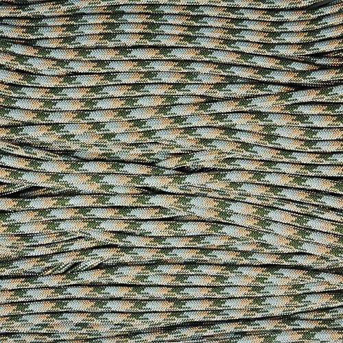Paracord Planet 1000 Foot Spools of 550 Type III 7 Strand Paracord (Digital Multicamo 1000 Foot Spool)