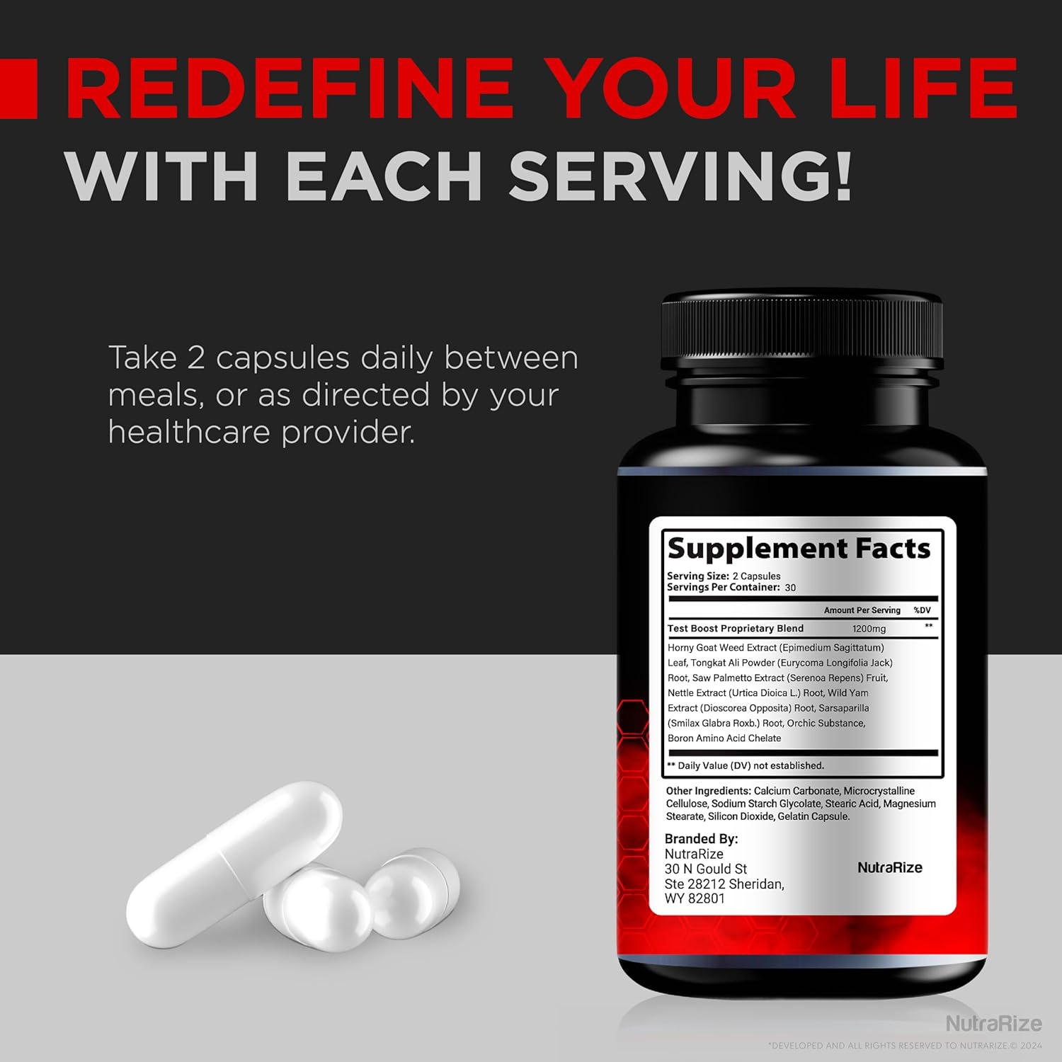 (2 Pack) Alpha Stallion Pills For Men, Daily Nutrition Formula for Male Performance and Confidence, All Natural Alpha Stallion Capsules to Support Overall Health, Official AlphaStallion (120 Capsules)