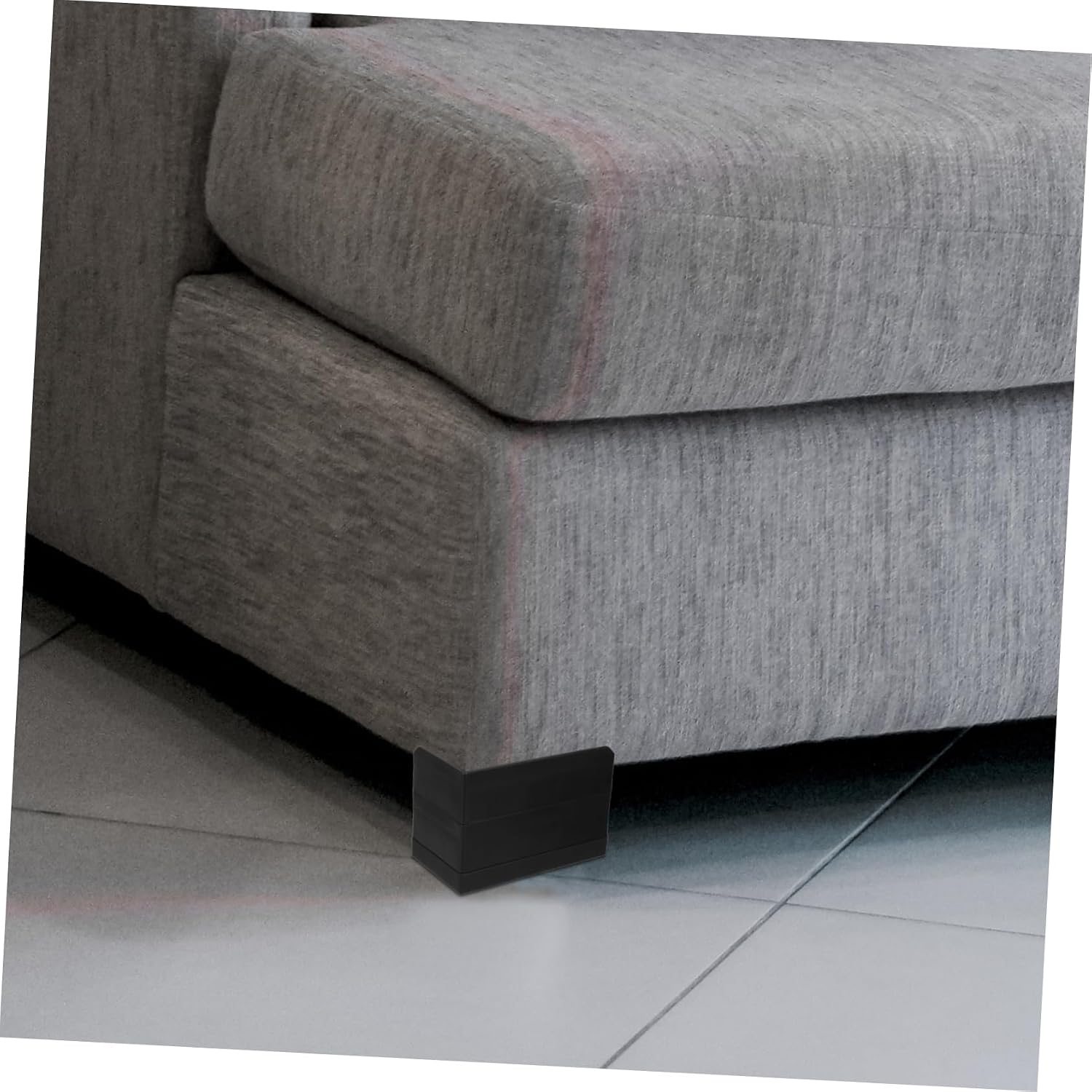 Alipis 4pcs Heavy Duty Furniture Lifts Bed Height Boosters for Sofas Tables and Desks Non Slip Risers for Refrigerators and Washing Machines Ergonomic Height Extenders