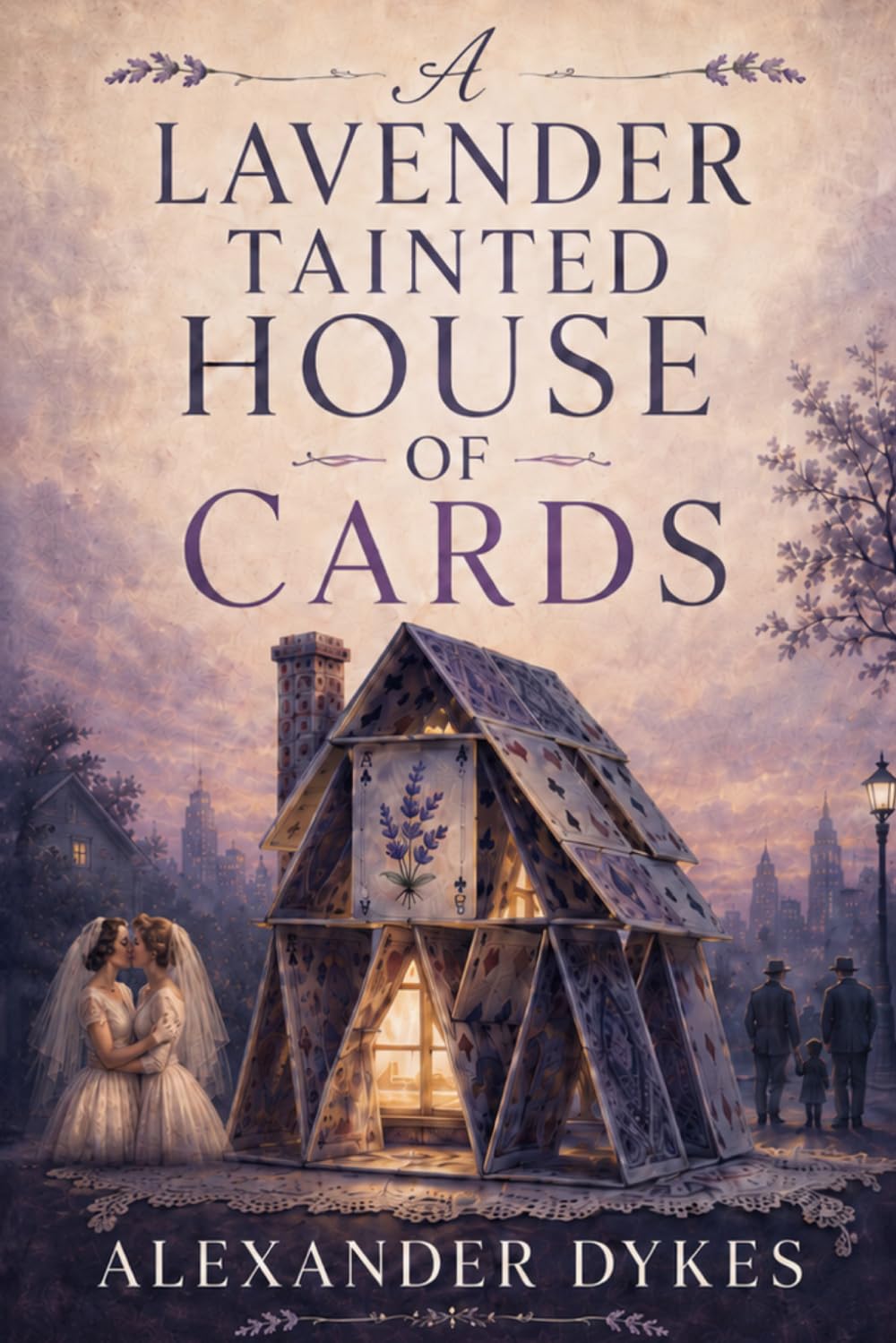 A Lavender Tainted House Of Cards